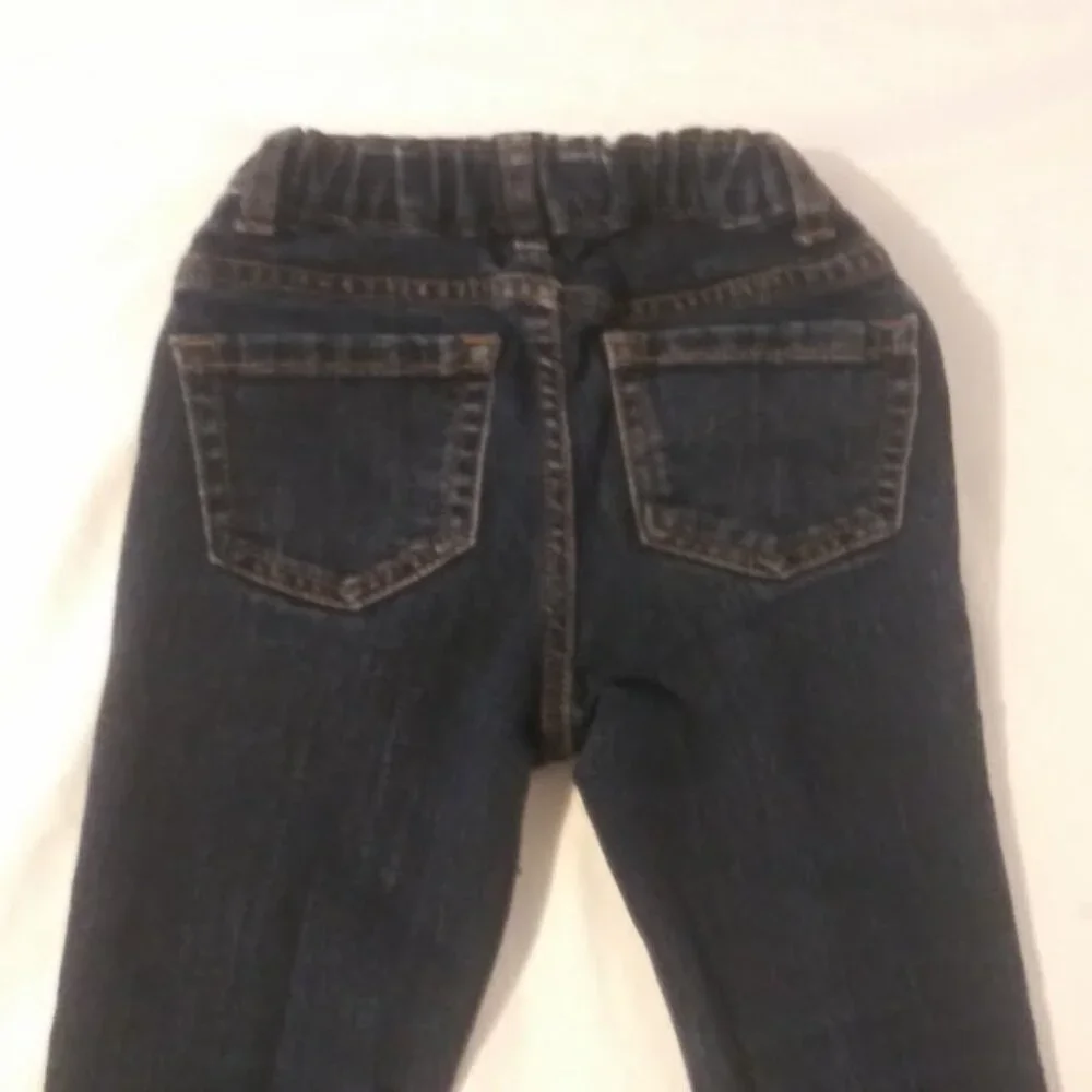 The Children's Place girls size 5 super skinny blue jeans